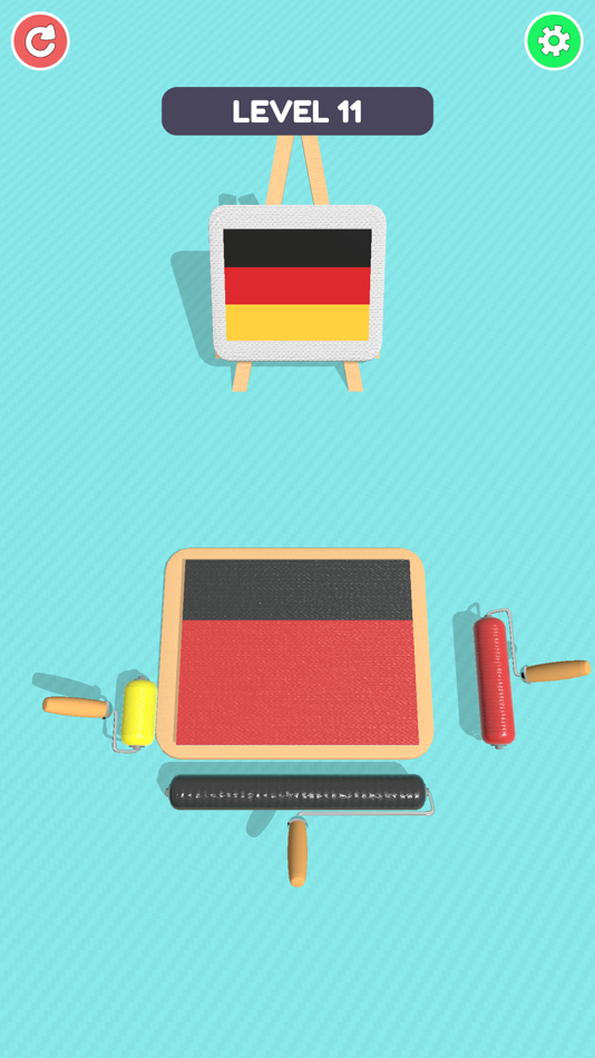 #3. Paint Roll (iOS) 由: Nomadic Bear Games