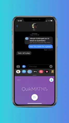 Game screenshot QuikMaths - IM Edition mod apk