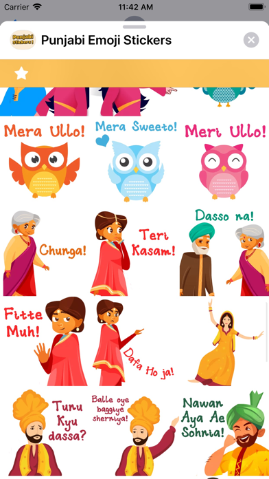 Punjabi Emoji Stickers Screenshot