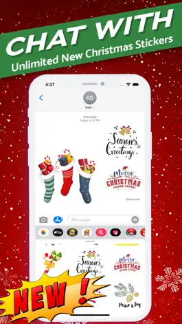 Game screenshot Christmas Awesome Stickers hack
