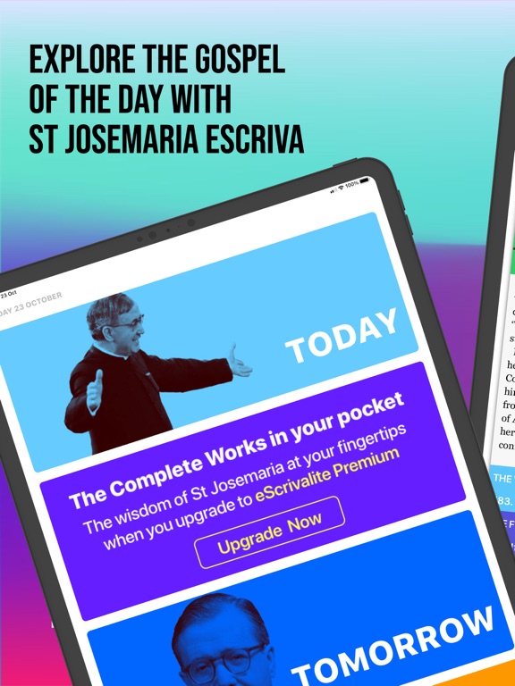 eScrivaLite iPad screenshot 1 - Lifestyle app