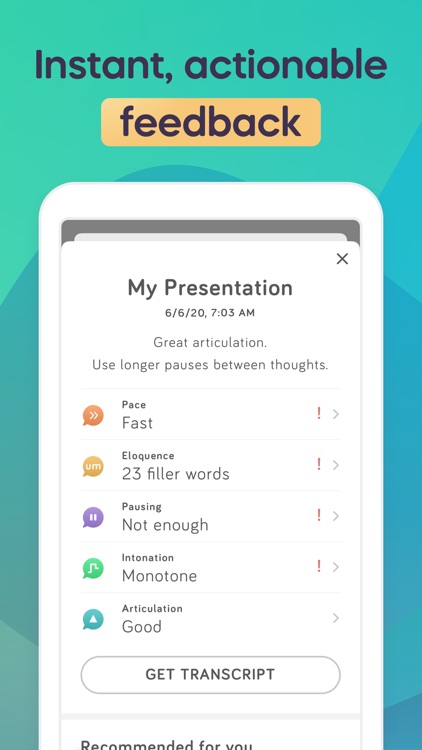 Speeko - Public Speaking Coach