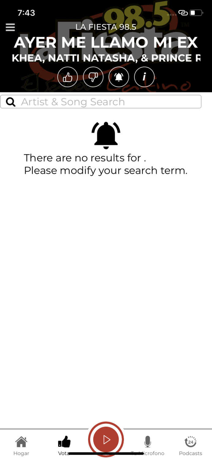 LaFiesta 98.5 Spanish Hits