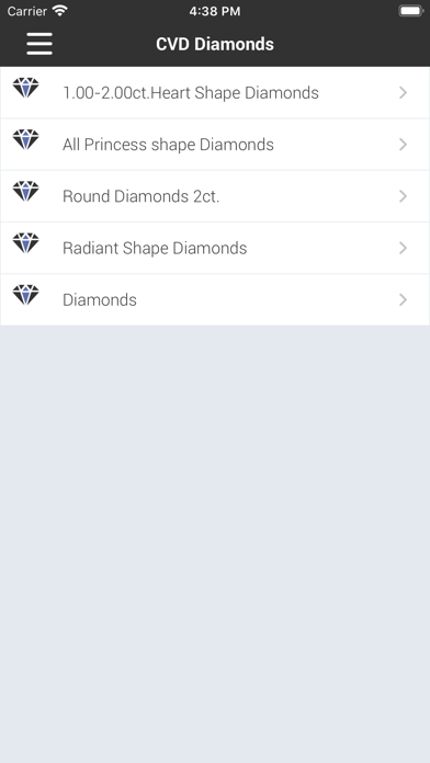 CVD Diamonds Screenshot