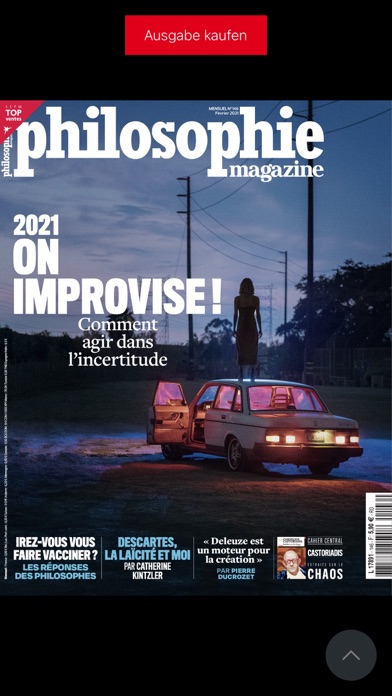 Philosophie magazine Screenshot