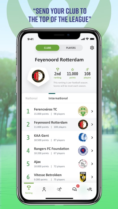 Healthy Football League Screenshot