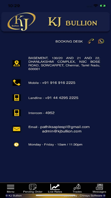 KJ Bullion Screenshot