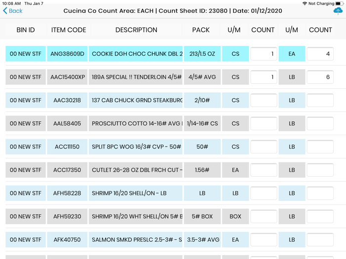 Food Service Ace - Back Office