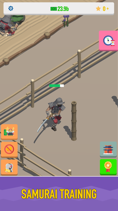 Idle Samurai 3d: Ninja Tycoon Screenshot