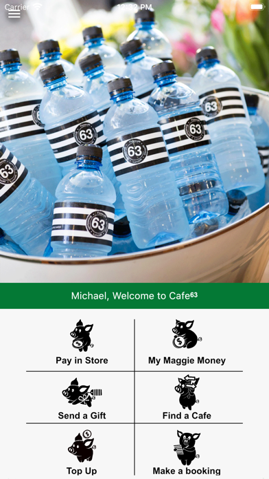 Cafe 63 Maggie App Screenshot