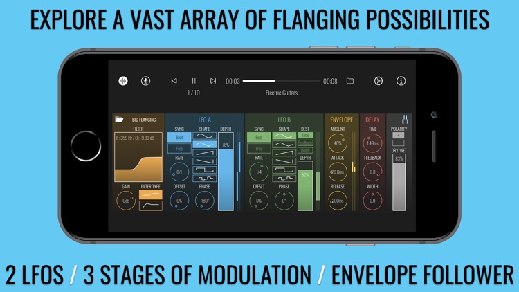 BLEASS Flanger AUv3 Plugin