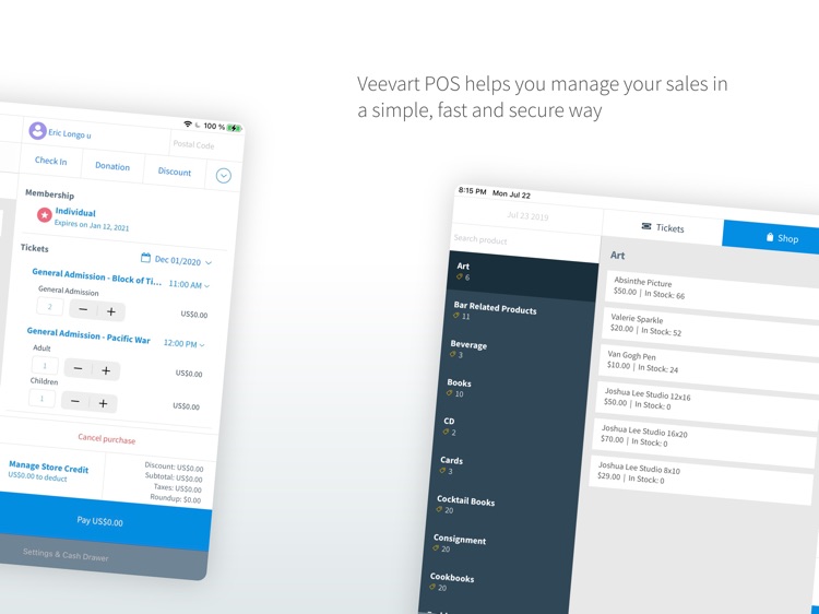 Veevart POS