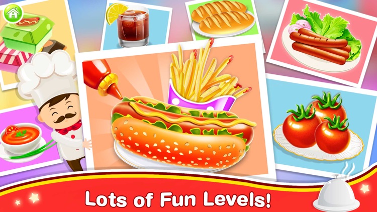 Hot Dog Burger Food Game screenshot-4