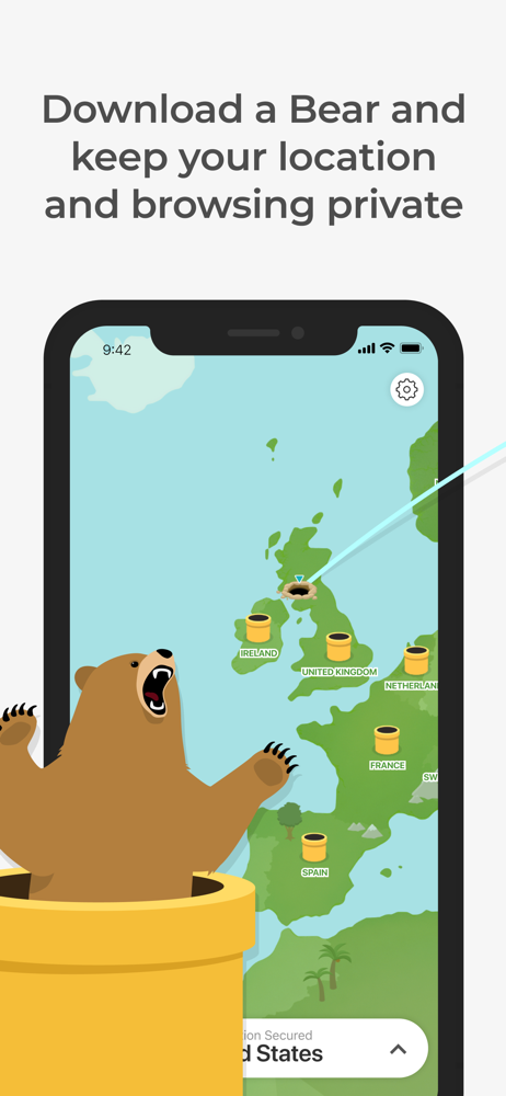TunnelBear: Secure VPN & Wifi - Overview - Apple App Store - US