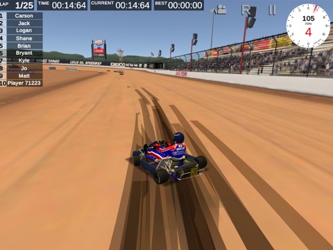 Dirt Track Kart Racing Tourのおすすめ画像4