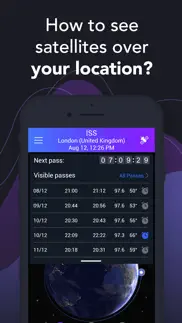 satellite tracker by star walk iphone screenshot 4