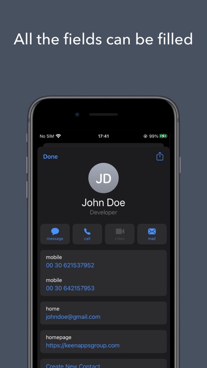 NFC Business Card - Read Write screenshot-5