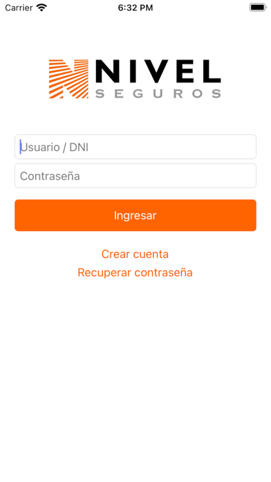 Nivel Seguros Movil Screenshot
