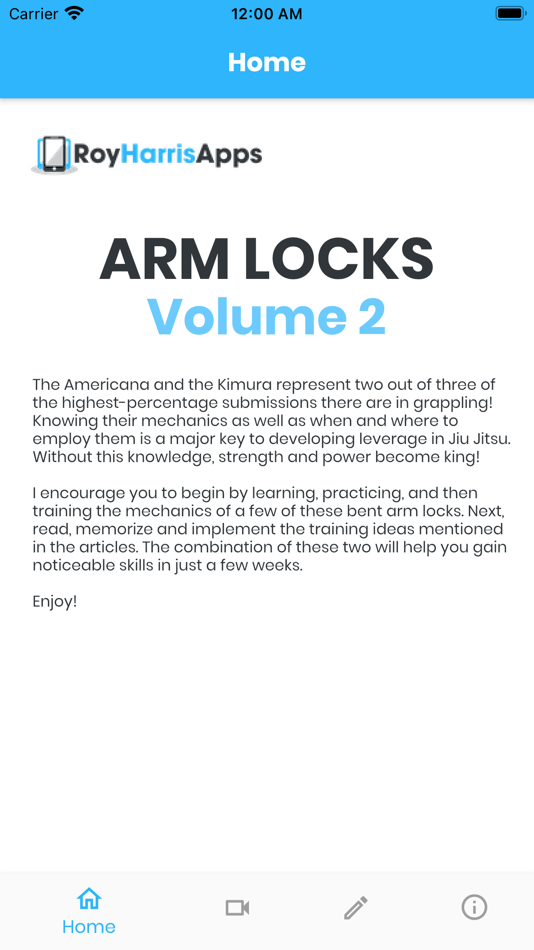Armlocks Volume 2 - 2.1 - (iOS)