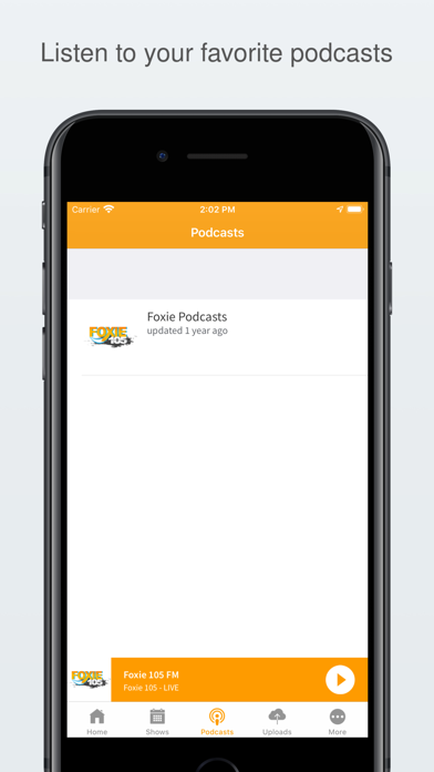 Foxie 105 FM - WFXE Screenshot