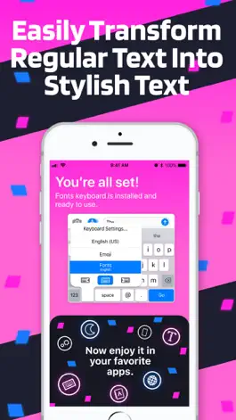 Game screenshot Text Maker & Symbol Fonts App mod apk