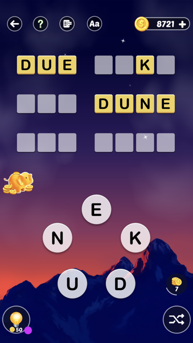 Mary’s Promotion - Word Game Screenshot