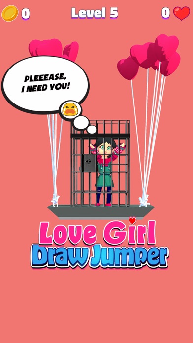 Love girl : Draw Jumper Screenshot