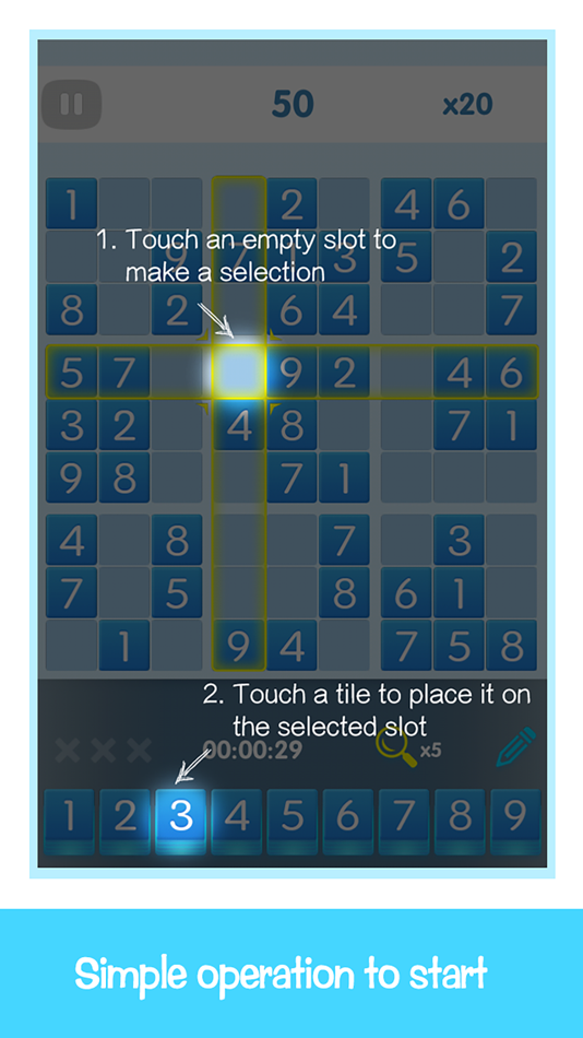 #3. Sudoku Board (iOS) By: Hangzhou Moxing Technology Co., Ltd.