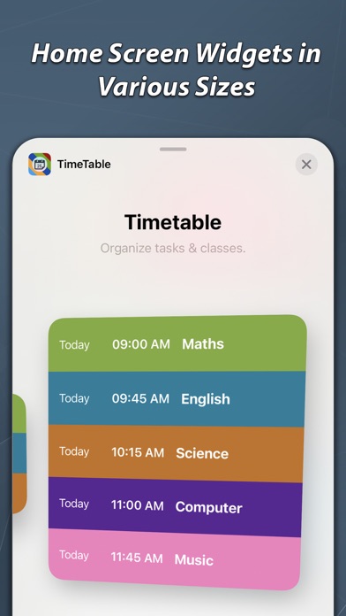 Timetable & Homework Plannerのおすすめ画像6