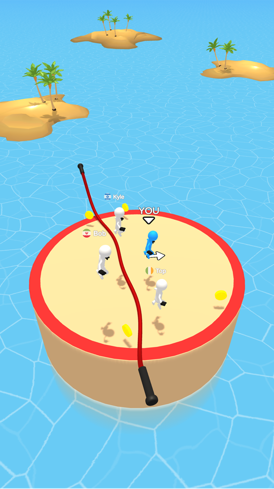 #3. Jumping Rope 3D (iOS) 由: David Avazashvili
