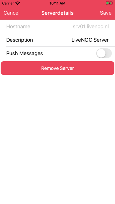 LiveNOC Screenshot