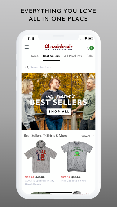 Chowdaheadz Shop Screenshot 2 - AppWisp.com Chowdaheadz Shop Screenshot 2 - AppWisp.com