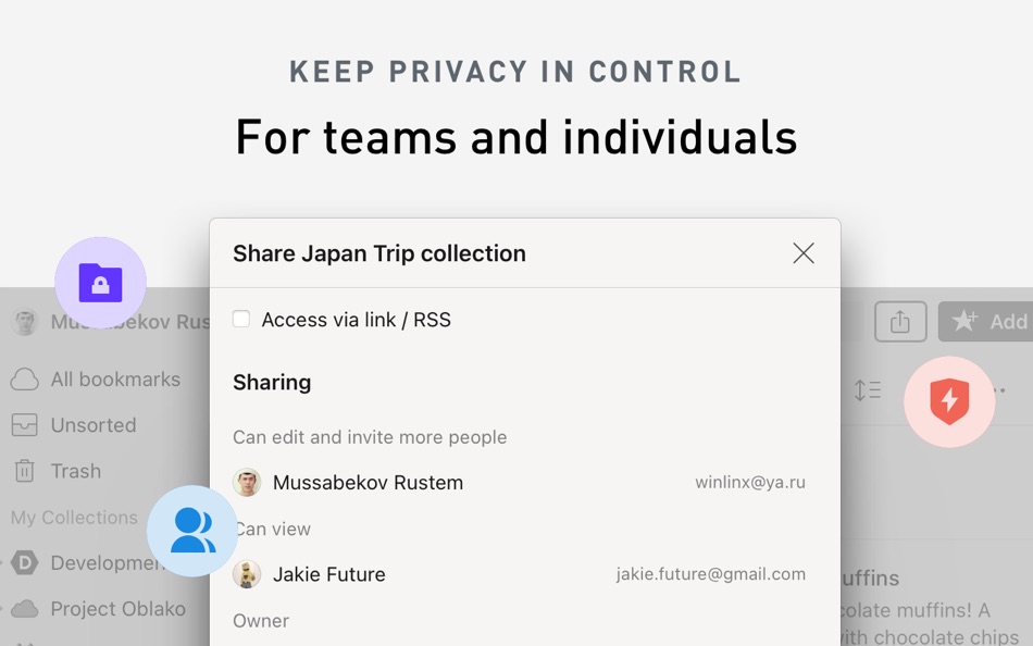 #4. Save to Raindrop.io (macOS) Podle: Rustem Mussabekov