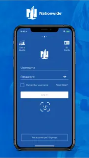 nationwide mobile iphone screenshot 1