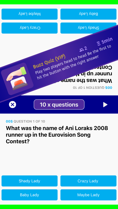 Eurovision Quiz + Screenshot