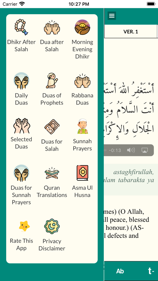 #1. Dua and Azkar Offline (iOS) 게시자: Donik Ariyanto