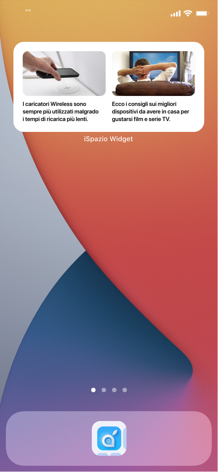 iSpazio Widget di Notizie