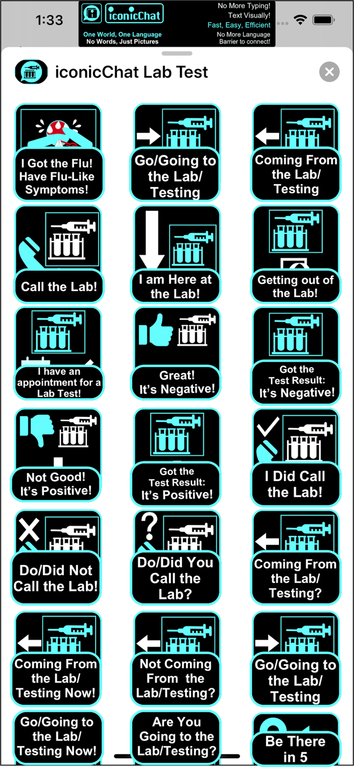 iconicChat Lab Test