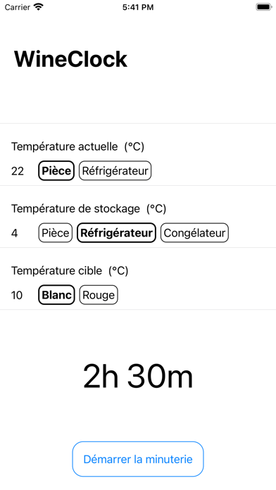 Screenshot #3 pour WineClock