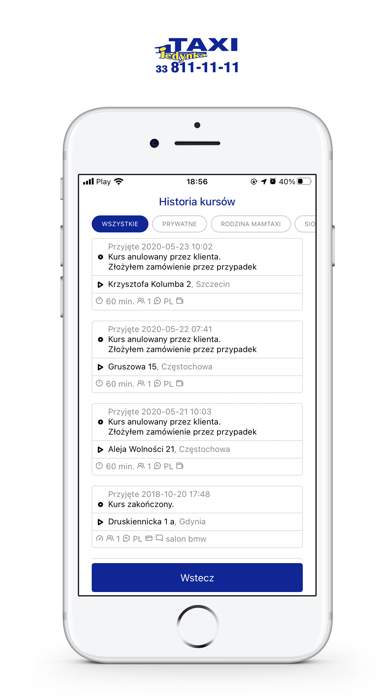 Taxi Jedynka Bielsko-Biała Screenshot