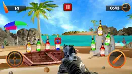 bottle shoot 3d shooting games iphone screenshot 3