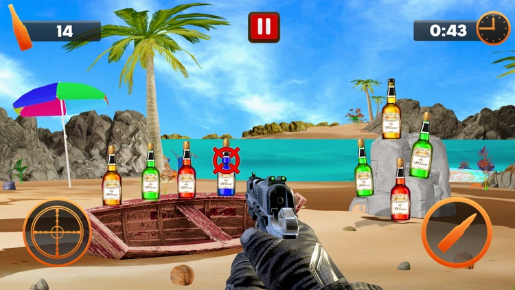 Bottle Shoot 3D Shooting Games