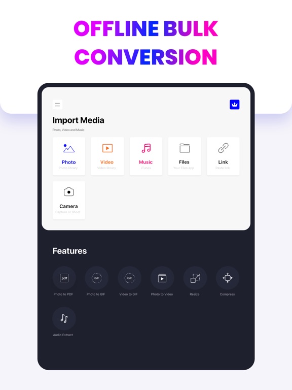 Screenshot #6 pour Media Converter PDF Gif Maker