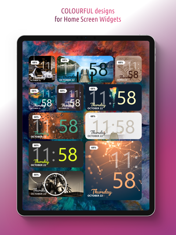Screenshot #5 pour Widget 360 : Coloré Theme Icon
