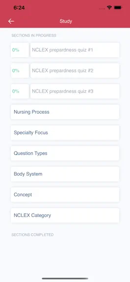 Game screenshot NurseThink NCLEX Quizzing App apk