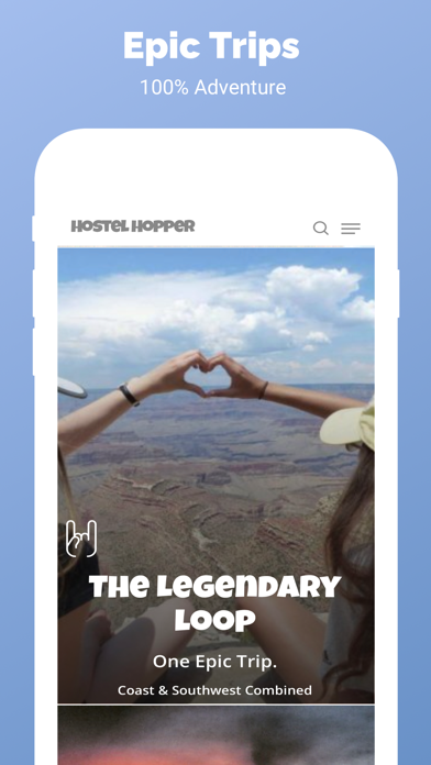 Hostel Hopper USA Tours Screenshot