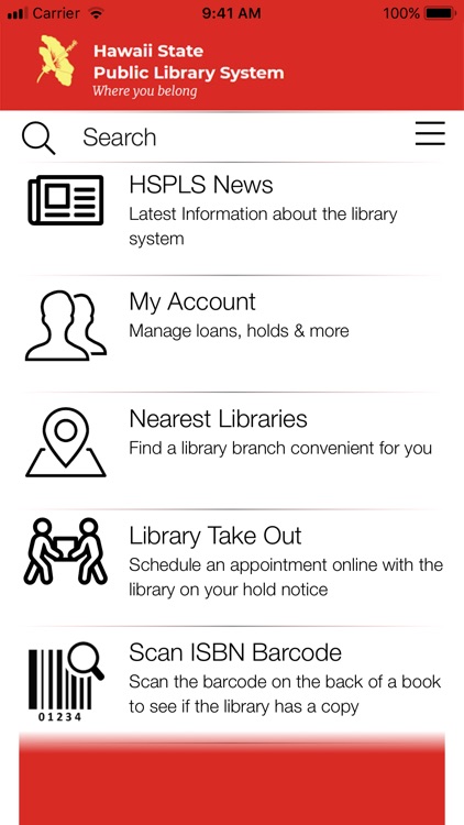 Hawaii State Pub Lib Sys App