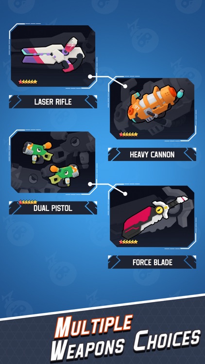 Cyber Shooter-Epic bullet rush screenshot-4
