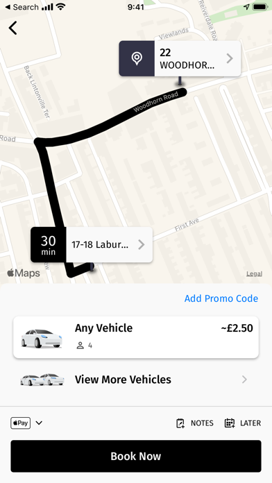 Walker Taxis. Screenshot