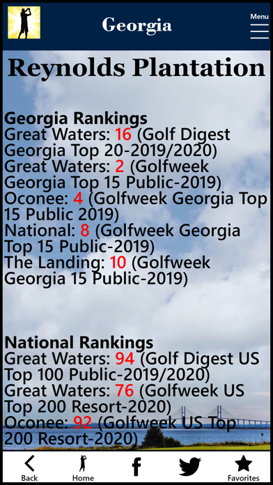 GolfDay Georgia Screenshot